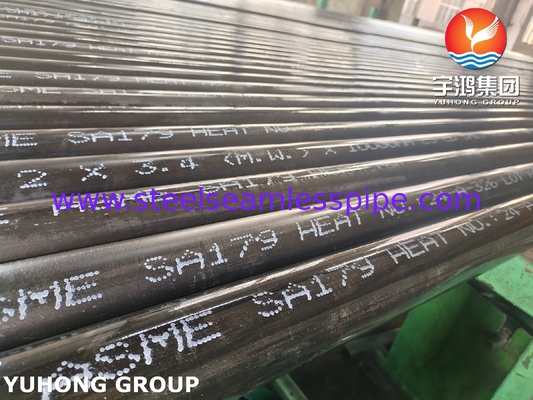 ASTM A179 Χωρίς ραφές σωλήνας χάλυβα άνθρακα για εναλλάκτη θερμότητας και συμπυκνωτή