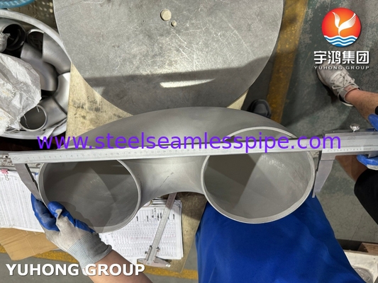 ASTM B366 NO8810 Deg 180 Επιστροφή αγκώνα Αντίσταση στη διάβρωση από το θαλάσσιο νερό