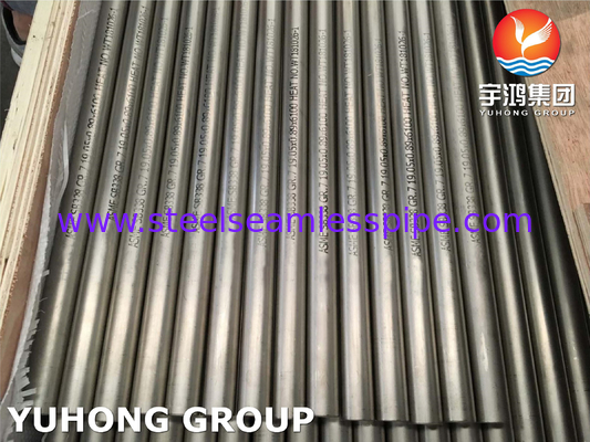 ASME SB338 / ASTM A338 GR.7 Χωρίς συγκόλληση σωλήνες από κράμα τιτανίου