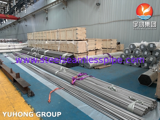 ASME SA249 TP316L Ζυγισμένο σωλήνα από ανοξείδωτο χάλυβα υψηλής αντι-διάβρωσης για σωλήνα εναλλάκτη θερμότητας