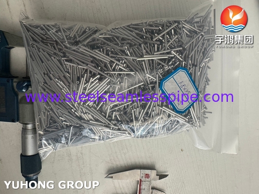 ASTM A269 TP316 Ζυγισμένοι καπιλλαρικοί σωλήνες από ανοξείδωτο χάλυβα 1.8*25mm