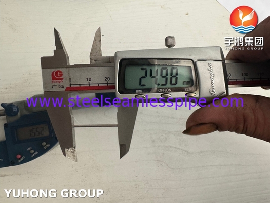 ASTM A269 TP316 Ζυγισμένοι καπιλλαρικοί σωλήνες από ανοξείδωτο χάλυβα 1.8*25mm