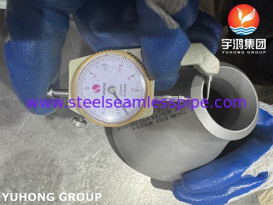 ASTM B366 WPHC276 N10276 Συγκεντρωτικός μειωτικός μηχανισμός από κράμα χάλυβα B16.9