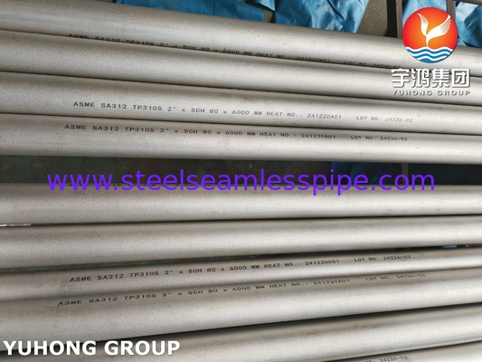 ASME SA312 TP310S / UNS S31008 Χάλυβα από ανοξείδωτο χάλυβα