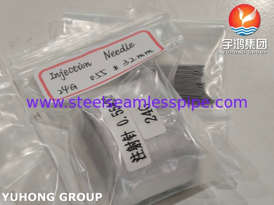 24G Ιατρική βελόνα ένεσης, 0,55 * 32MM, Τύπος βελόνας από ανοξείδωτο χάλυβα ISO9626