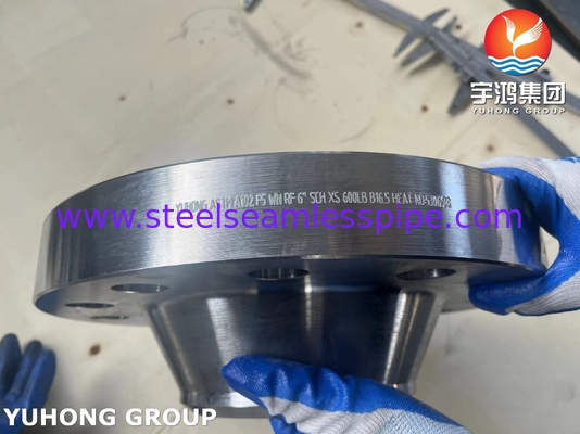 ASTM A182 F5 Φλάνσα από κράμα χάλυβα ASME B16.5 Φλάνσα λαιμού συγκόλλησης με σφυρηλατημένο ορίζοντα