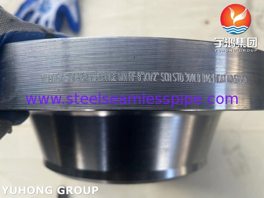 ASTM A182 F5 Φλάνσα από κράμα χάλυβα ASME B16.5 Φλάνσα λαιμού συγκόλλησης με σφυρηλατημένο ορίζοντα