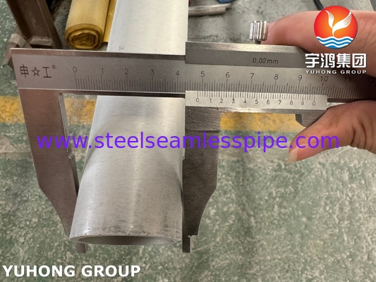 ASTM A790 S32750 Διπλό ατσάλινο αδιάβροχο σωλήνα για συμπυκνωτές και συστήματα ψύξης
