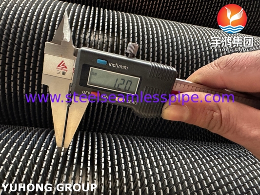 ASTM A335 P11 Υψηλής συχνότητας συγκόλληση σπειροειδούς σωλήνα φτερούγων