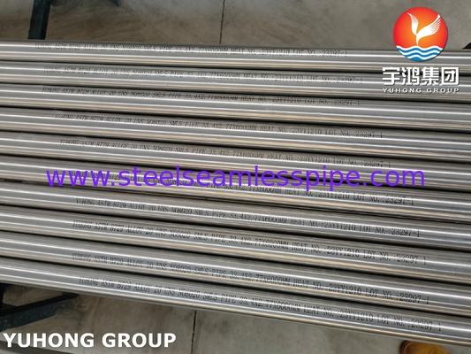 ASTM B729 Alloy 20 / UNS N08020 / 2.4660 Χωρίς συγκόλληση σωλήνες από κράμα νικελίου