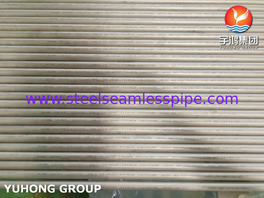 ASTM A789 UNS S32750 Super Duplex Steel Tube, για εφαρμογή σε θαλάσσιο νερό