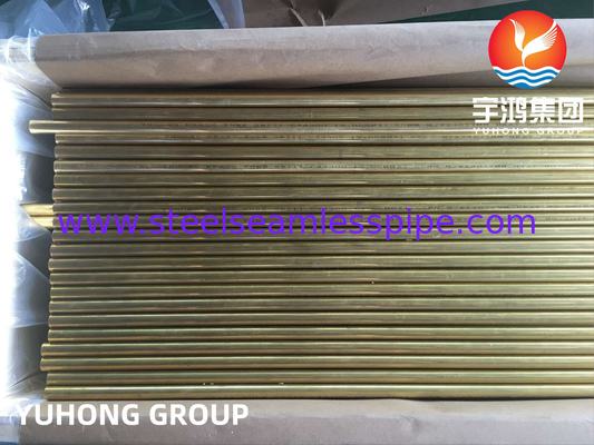 Αδιάβροχο σωλήνα από κράμα χαλκού ASTM B111 C70600,C44300,C71500 Εξοπλισμός θαλάσσιου νερού Εφαρμογή στην ξηρά και εκτός ξηράς