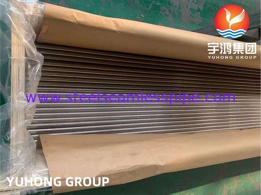 ASTM B111 C71500 Cu70Ni30 Χωρίς συγκόλληση σωλήνας χαλκού νικελίου για θαλάσσιο νερό