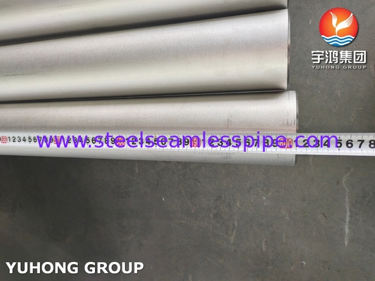 ASTM A312 TP321 Ατσάλινος αδιάβροχος σωλήνας ακινητοποιημένος και αναψυγμένος για τη βιομηχανία πετρελαίου και αερίου και τη χημική βιομηχανία