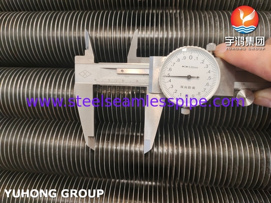ASME SA179 Αλουμινίου 1060 Εγκατεστημένος σωλήνας φιν G-τύπου για κλιματιστικό, σύστημα ψύξης