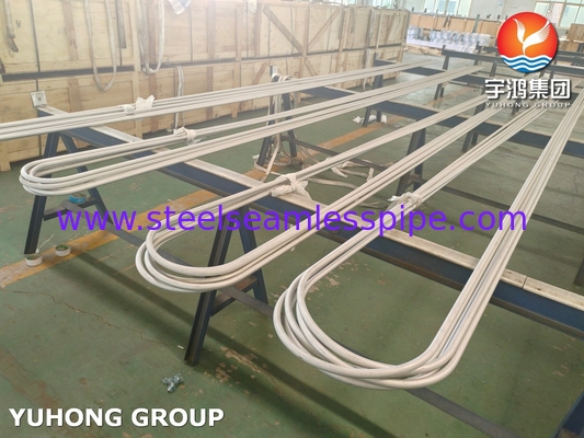 Επεξεργαστής θερμότητας διυλιστηρίου TP304 U Bend Tube