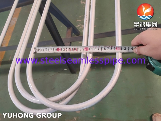 Επεξεργαστής θερμότητας διυλιστηρίου TP304 U Bend Tube