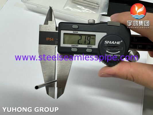 Σιδερένιο σωλήνα βελόνων με κοφτερή άκρη για τη βιομηχανία ενδυμάτων, 2,2MM * 62MM