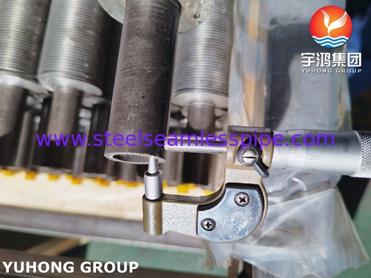 ASTM A213 T5 Fin Tube με ενσωματωμένο τύπο G για διαβρωτικές εφαρμογές μεσαίας και υψηλής πίεσης