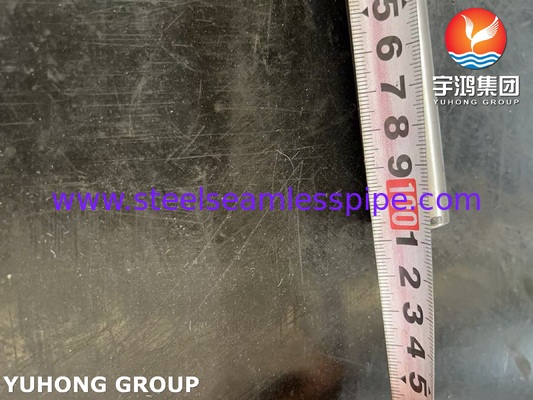 ASTM B163 N04400 Άλυτος χάλυβα αδιάβροχο σωλήνα σε συμπυκνωτή και εναλλάκτη θερμότητας