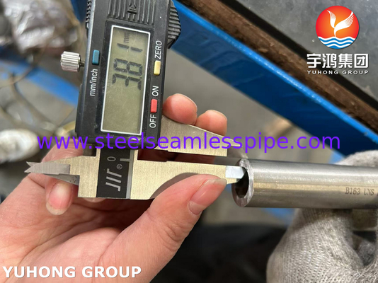 ASTM B163 N04400 Άλυτος χάλυβα αδιάβροχο σωλήνα σε συμπυκνωτή και εναλλάκτη θερμότητας