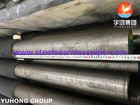 ASTM A213 T9 Υψηλής συχνότητας συγκολλημένος σωλήνας στερεών πτερυγίων για φούρνους μεταρρυθμιστών