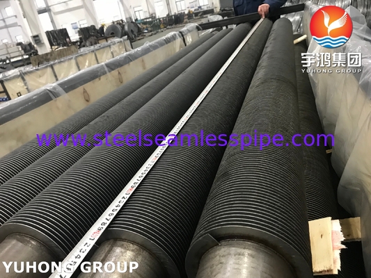ASTM A213 T9 Υψηλής συχνότητας συγκολλημένος σωλήνας στερεών πτερυγίων για φούρνους μεταρρυθμιστών