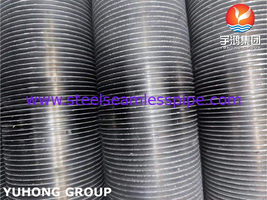 Σύνθεση νικελίου ASTM B163 N08825 Incoloy 825 Τύπος με εξωρισμένο πτερύγιο με πτερύγιο αλουμινίου