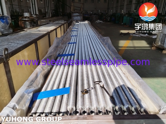 ASTM A213 T5 Ενσωματωμένος σωλήνας τύπου G για εξατμιστήρες συμπυκνωτών