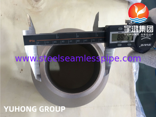ASTM B466 C70600 Χάλκινο κράμα προσαρμογής εκκεντρικού μειωτή B16.9 Για σύστημα ψύξης