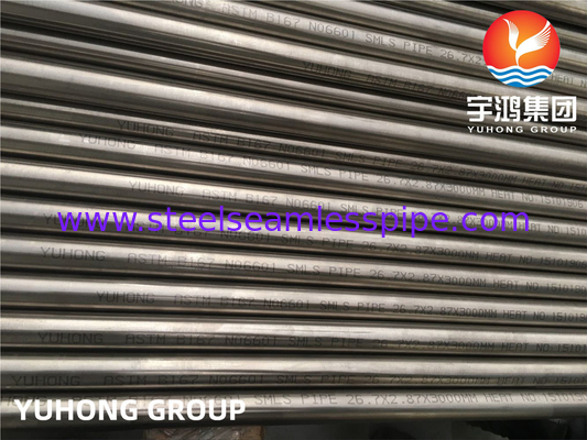 ASTM B167 Inconel 690 N06690 Χωρίς συγκόλληση σωλήνας για τη μεταφορά θερμότητας από γεννήτρια ατμού