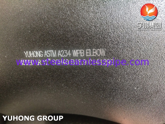 ASTM A234 WPB Εξάρτημα από ανθρακούχο χάλυβα αγκώνα 45 μοιρών μακρύς ακτίνας συγκολλημένο άκρο B16.9