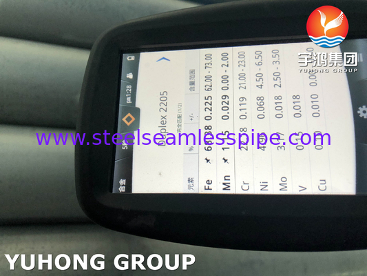 ASTM A789 S32205 Διπλής ατσάλινος σωλήνας για τη βιομηχανία πετρελαίου και φυσικού αερίου