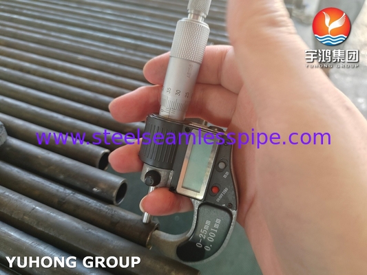 ASME SA210 Α1 Χωρίς έλξη σωλήνας λέβητα από χάλυβα άνθρακα για συμπυκνωτές και εξοικονόμους