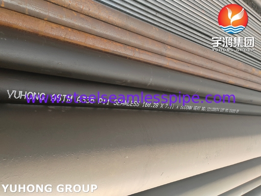 ASTM A335 P11 Σύνθετο χάλυβα Χωρίς Σύνδεση σωλήνα για υπερθέρμανση οικονομιστή μήκος 6000mm WT 10,97mm