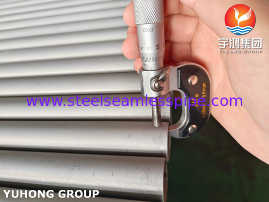 ASTM A268 TP410 Χωρίς ραφές σωλήνας για συμπυκνωτές ατμού και θερμαντήρες νερού τροφοδοσίας