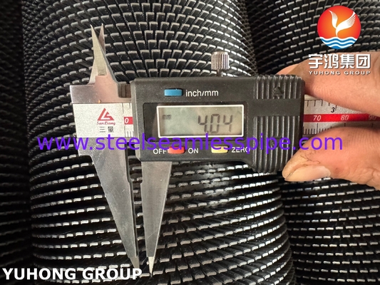 ASTM A335 P11 HFW Τεχνητός τύπου φτερωτός σωλήνας για σύστημα ατμού ανάκτησης θερμότητας HRSG