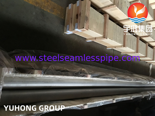 ASTM A312 / ASME SA312 TP347H Αδιάβροχο σωλήνα από ανοξείδωτο χάλυβα για τη χημική βιομηχανία λέβητα