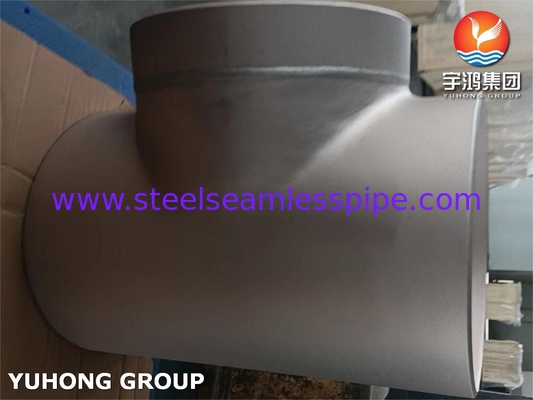 ΑΣTM B466 C70600 Χάλκινο νικελικό κράμα Fitting Equal Tee B16.9