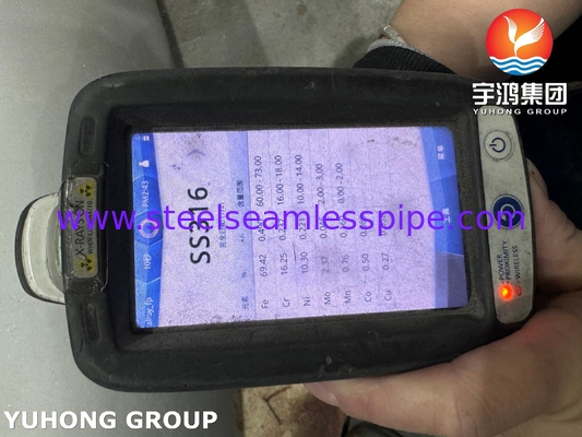 ΑΣΤΜ A403 / ASME SA403 WP316 / WP316L Ατσάλι από ανοξείδωτο χάλυβα χωρίς συγκόλληση στη μύτη 90 μοίρες αγκώνα Β16.9
