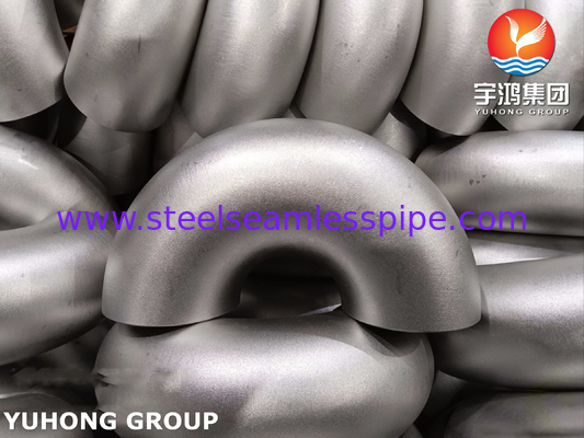 ASTM A403 WP321-S180 Deg Elbow για τη μείωση της πτώσης πίεσης του συστήματος
