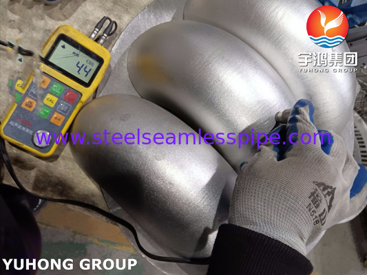 ASTM A403 WP321-S180 Deg Elbow για τη μείωση της πτώσης πίεσης του συστήματος