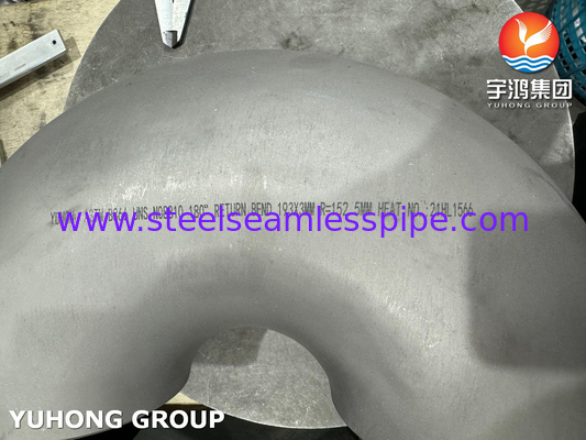ASTM B366 UNS NO8810 180 RETURN 180 ° Κεφαλονικία για κλαψοφόρο κλιβάνιο αιθυλενίου