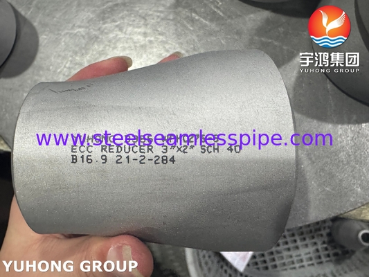 ASTM B366 N10276 ECC Reducer Υψηλής καθαρότητας σωλήνες μεσαίας διανομής