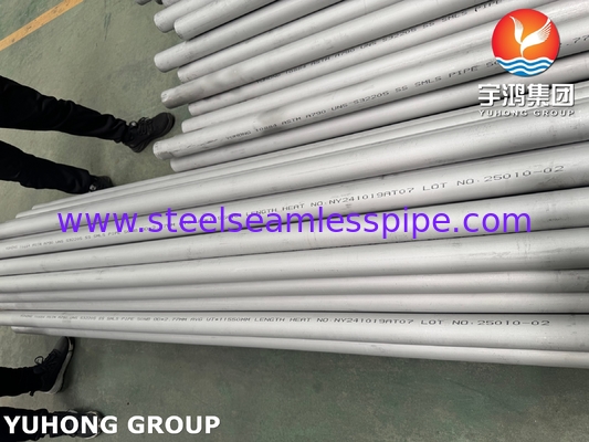 ASTM A790 / ASME SA789 S32205 Διπλό ατσάλινο άψογο σωλήνα για βιομηχανικά πετρέλαιο και αέριο