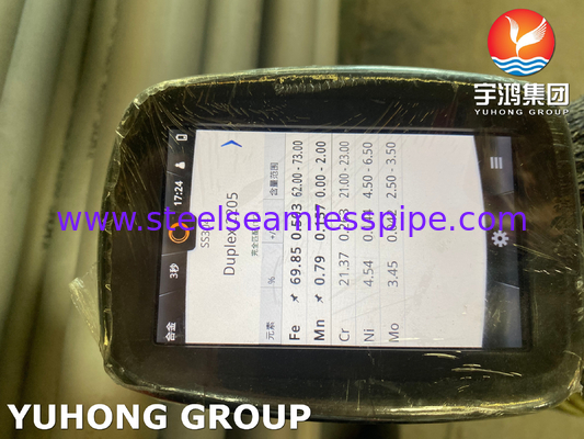ASTM A790 / ASME SA789 S32205 Διπλό ατσάλινο άψογο σωλήνα για βιομηχανικά πετρέλαιο και αέριο