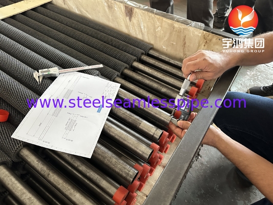 ASME SA213 T22 Σωλήνες από κραματοποιημένο χάλυβα HFW για έργα διυλιστηρίων