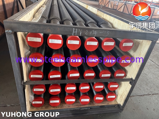ASTM A335 P5 P9 P11 P22 Σωλήνας με πτερύγια υψηλής συχνότητας συγκόλλησης με οδοντωτά πτερύγια