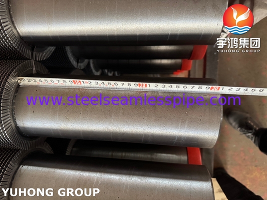 ASTM A335 P5 P9 P11 P22 Σωλήνας με πτερύγια υψηλής συχνότητας συγκόλλησης με οδοντωτά πτερύγια