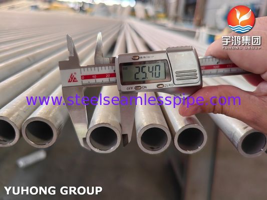 ASME SA213 TP304 S30400 Χοντρό σωλήνα από ανοξείδωτο χάλυβα για λέβητα